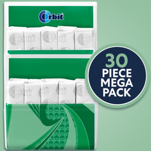 Orbit® Spearmint Sugarfree Gum Mega Pack Perspective: right