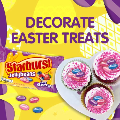 Starburst Very Berry Jelly Beans Easter Candy Perspective: right