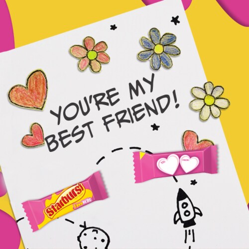 Starburst FaveReds Valentine's Day Candy Fun Size Chewy Candy Perspective: right