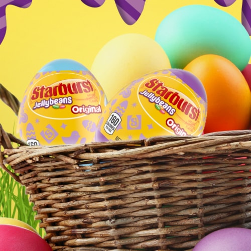 STARBURST Original Jelly Bean Egg Easter Candy Egg Perspective: right