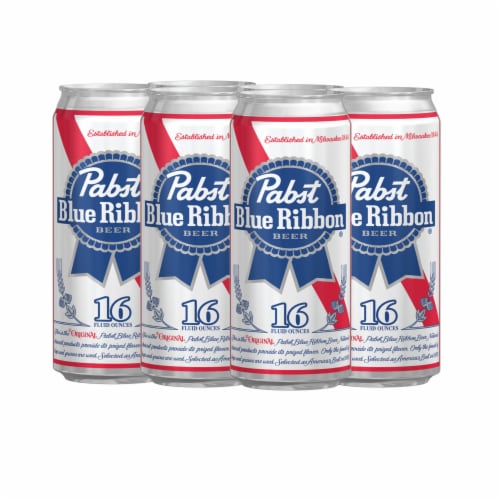 Pabst Blue Ribbon® Beer Perspective: right