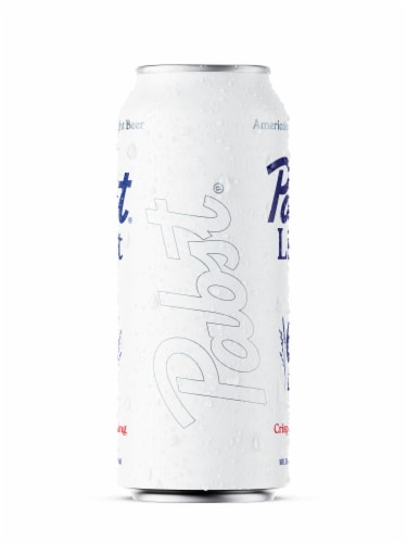 Pabst Light Beer American Lager Domestic Beer Perspective: right