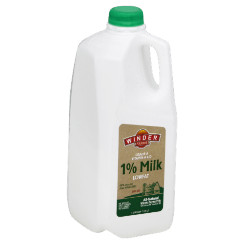 Winder Farms Lowfat 1% Milk Perspective: right