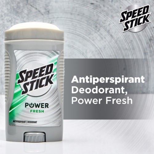 Men Speed Stick Power Fresh Antiperspirant Deodorant Stick Perspective: right