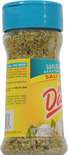 Mrs Dash Seasoning Blend, Salt-Free, Garlic & Herb - 2.5 oz