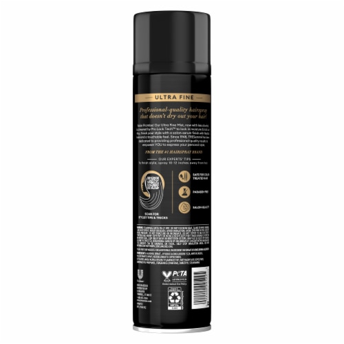 TRESemmé Ultra Fine For Flexible Hold Mist Hair Spray Perspective: right