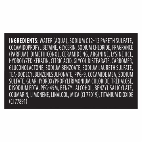 TRESemmé Keratin Repair Shampoo Perspective: right