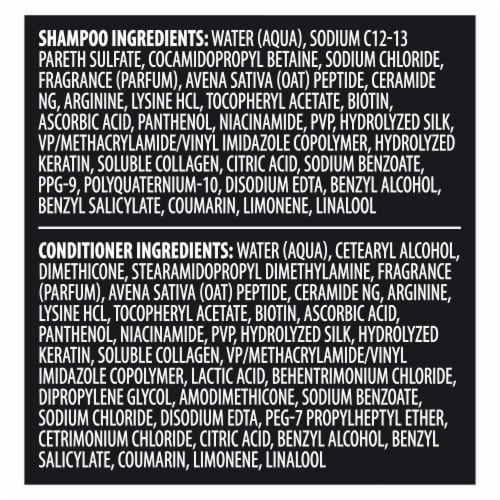 TRESemmé Keratin Smooth Shampoo and Conditioner Perspective: right