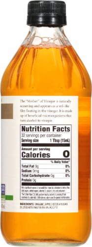 Spectrum Organic Raw Apple Cider Vinegar Perspective: right