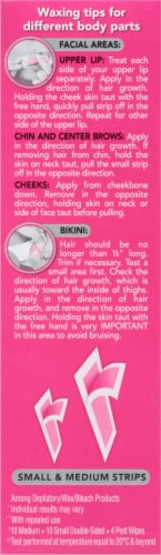 Nair™ Hair Remover Wax Ready-Strips for Face & Bikini - 40 ct Perspective: right