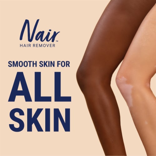 Nair Hair Remover Face Cream Moisturizing with Sweet Almond Oil Perspective: right