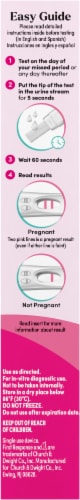 First Response™ Rapid Result Pregnancy Test Kit Perspective: right
