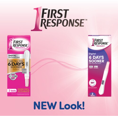First Response™ Early Result Digital Pregnancy Test Perspective: right