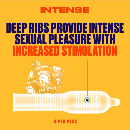 Trojan® Pleasure Pack Lubricated Latex Condoms Variety Pack Perspective: right