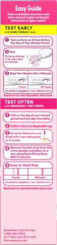 First Response™ Comfort Check™ Pregnancy Tests Value Pack Perspective: right