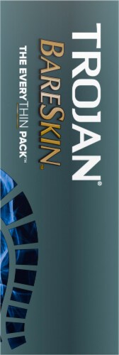 Trojan® BareSkin™ The EveryTHIN Pack™ Condom Variety Pack Perspective: right
