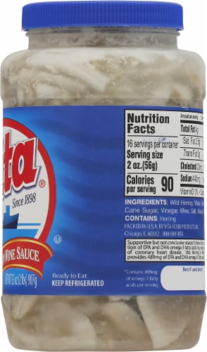 Vita® Wild Herring in Wine Sauce Perspective: right