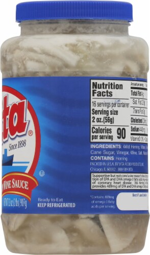Vita® Wild Herring in Wine Sauce Perspective: right