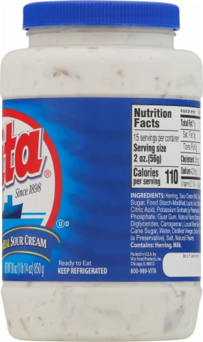 Vita® Wild Herring in Real Sour Cream Perspective: right