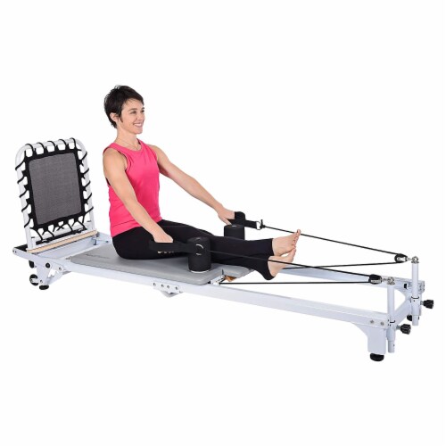 AeroPilates Precision Series Reformer Machine for Home Exercise Workouts,  White, 1 Piece - Ralphs