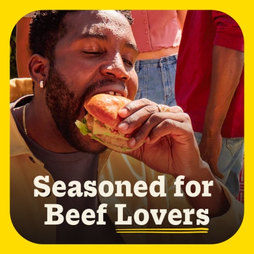 Butterball All Natural Fresh 85/15% Lean Turkey Burger Patties – Seasoned for Beef Lovers 16 oz Perspective: right