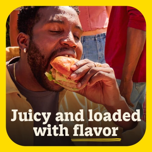 Butterball Sweet Onion Turkey Burgers Perspective: right