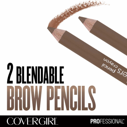 CoverGirl Easy Breezy Brow Fill + Define 515 Honey Brown Brow Pencils Perspective: right