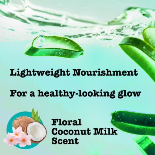 Maui Moisture Nourish & Moisture + Coconut Milk Shampoo Perspective: right