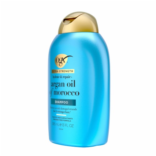 OGX Extra Strength Argan Oil Of Morocco Hydrating Shampoo Perspective: right