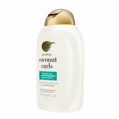 Quenching + Coconut Curls Curl-Defining Shampoo Perspective: right