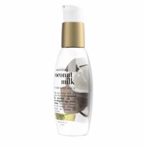 Nourishing + Coconut Milk Anti-Breakage Hair Serum Perspective: right