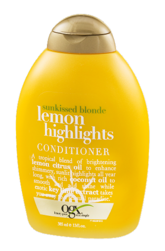 symptom Til sandheden tro Ogx Sunkissed Blonde Lemon Highlights Conditioner, 13 fl oz - Kroger