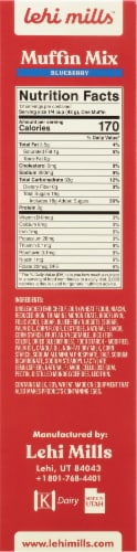 Lehi Blueberry Muffin Mix Perspective: right