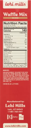 Lehi Roller Mills Belgian Waffle Mix Perspective: right
