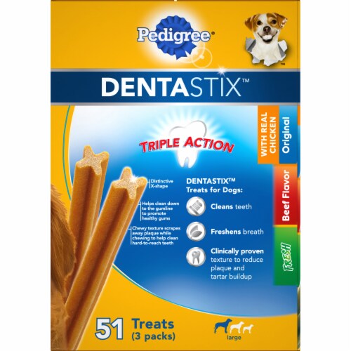 Pedigree® Dentastix™ Large Dog Dental Treat Variety Pack Perspective: right