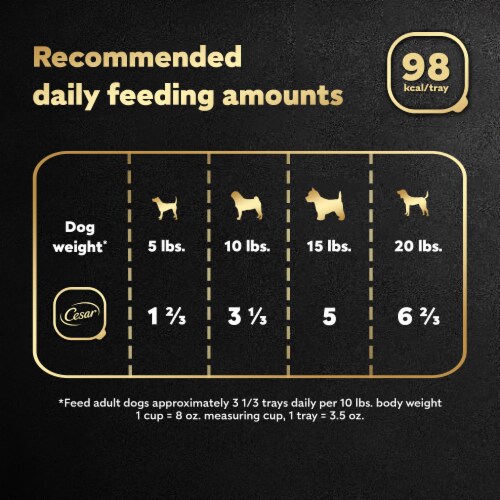 Cesar Home Delights Adult Soft Wet Dog Food Slow Cooked Chicken & Vegetables Perspective: right