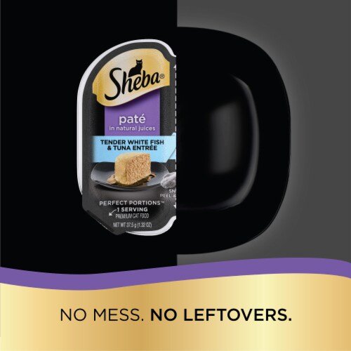 Sheba Perfect Portions Whitefish & Tuna Adult Wet Cat Food Pate Perspective: right