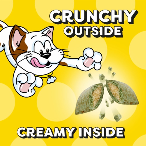 Temptations Classic Blissful Catnip Crunchy and Soft Adult Cat Treats Perspective: right