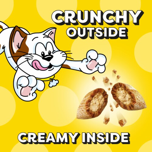 Temptations Classic Shrimpy Shrimp Flavor Crunchy and Soft Adult Cat Treats Perspective: right