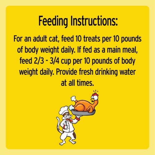 Temptations Jumbo Stuff Tasty Chicken Flavor Cat Treats Perspective: right
