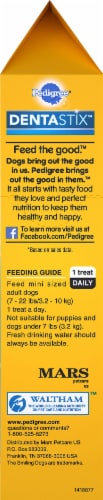 Pedigree® Dentastix™ Original with Real Chicken Mini Dog Treats Perspective: right