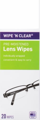 Flents® Wipe-n-Clear® Pre-Moistened Lens Wipes Perspective: right