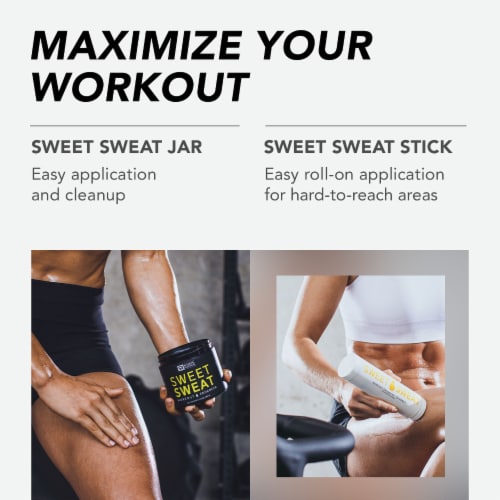 Sweet Sweat Workout Enhancing Gel Tropical 13.5oz Jar 13.5