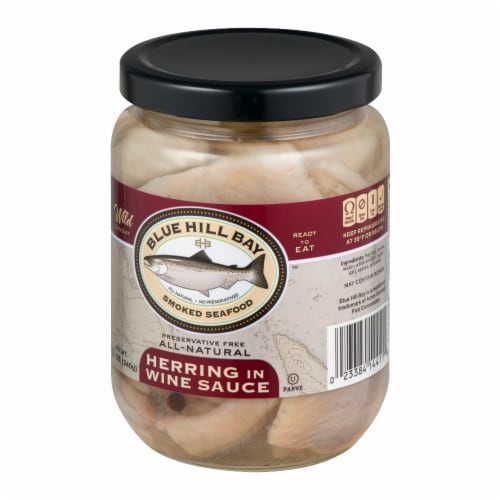 Blue Hill Bay All-Natural Herring in Wine Sauce Perspective: right