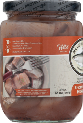 Blue Hill Bay All-Natural Spiced Matjes Herring Perspective: right