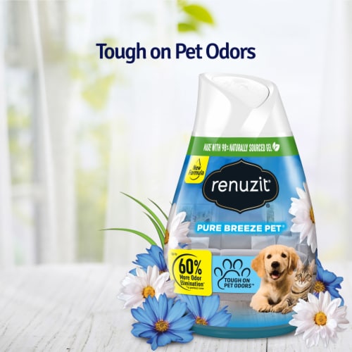 Renuzit®  2X Pure Breeze® Gel Air Freshener Perspective: right