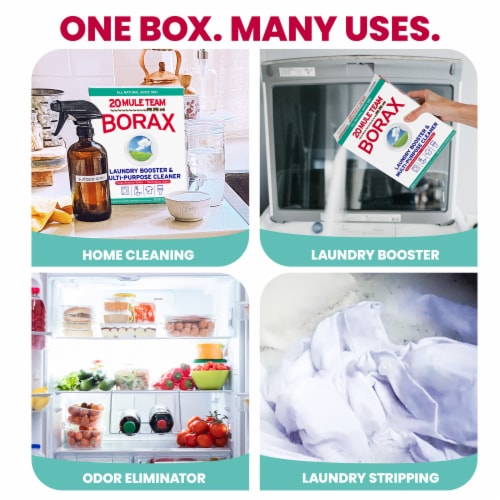 20 Mule Team® Borax Detergent Booster Perspective: right