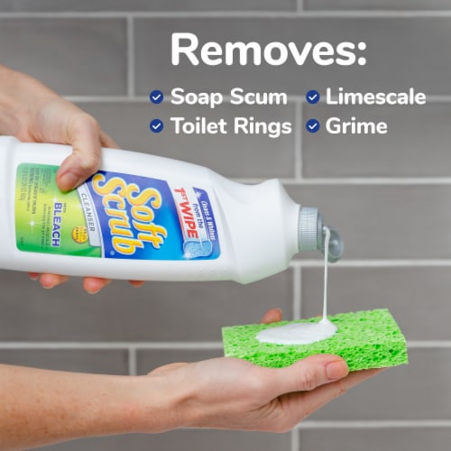 Soft Scrub® Multi Purpose Disinfectant Cleanser with Bleach Perspective: right