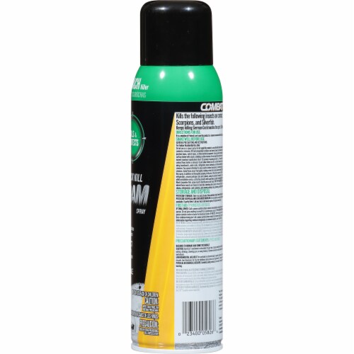 Combat Max Quick Kill Foam Spray Perspective: right