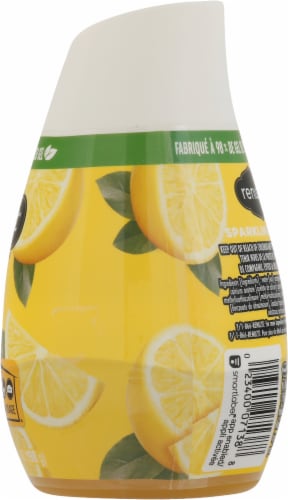 Renuzit® Sparkling Lemon™ Adjustables Gel Air Freshner Perspective: right